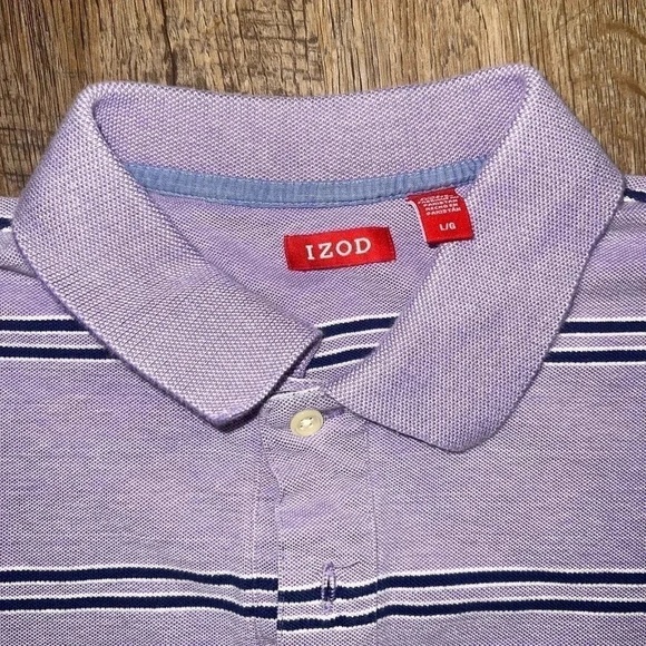 Izod• Striped Regular Fit Polo - Picture 3 of 5